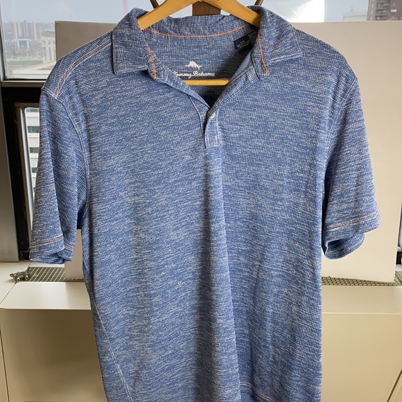 Men’s Tommy Bahama polo shirt size L - Picture 2 of 4